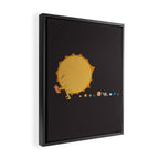 Poo Poo Sun Framed Canvas Print Gallery Image 2