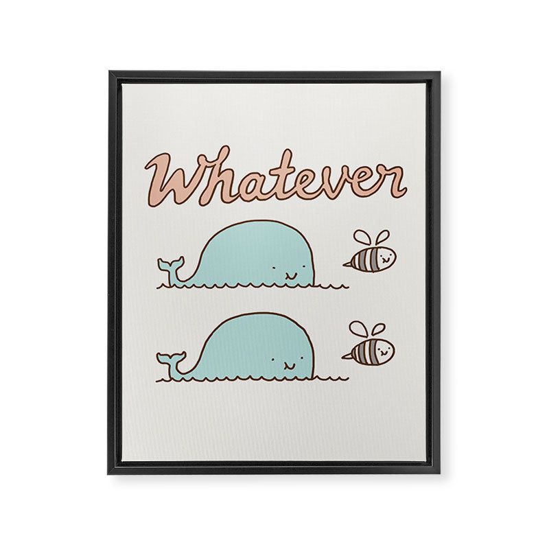 Que Sera Sera Framed Canvas Print Gallery Image 8