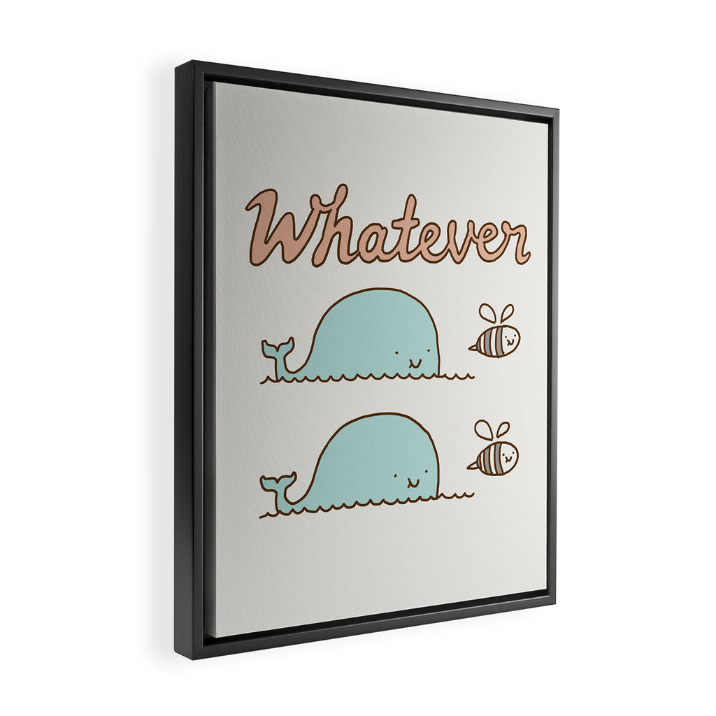 Que Sera Sera Framed Canvas Print Gallery Image 2