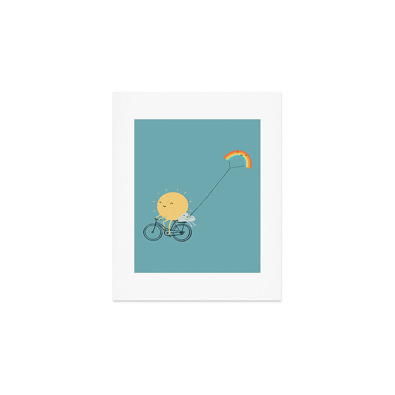 Rainbow Kite Art Print Gallery Image 1