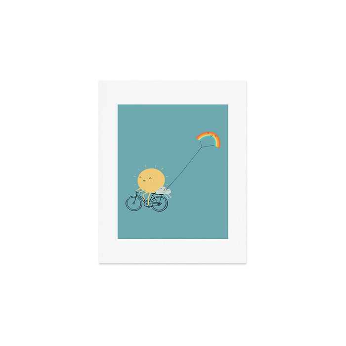 Rainbow Kite Art Print Gallery Image 1