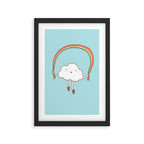 Rainbow Skipping Framed Art Print Gallery Image 3