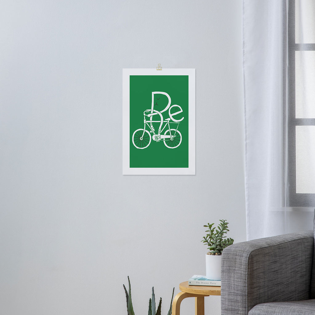 Re-cycling Art Print Gallery Image 3