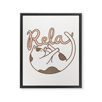 Relax Framed Canvas Print Gallery Image 8