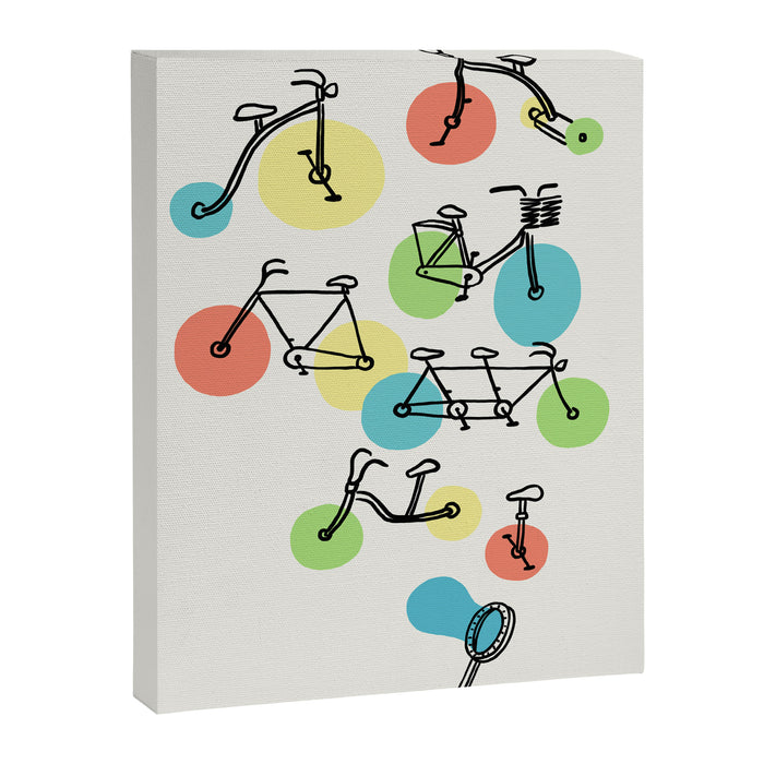 Riding Bubbles Canvas Print Gallery Image 1