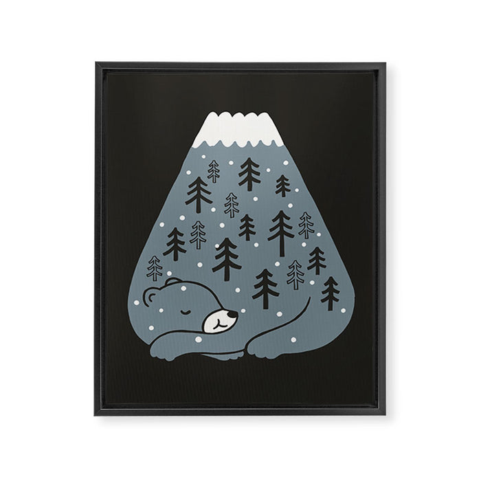 Season to Sleep Framed Canvas Print Gallery Image 1