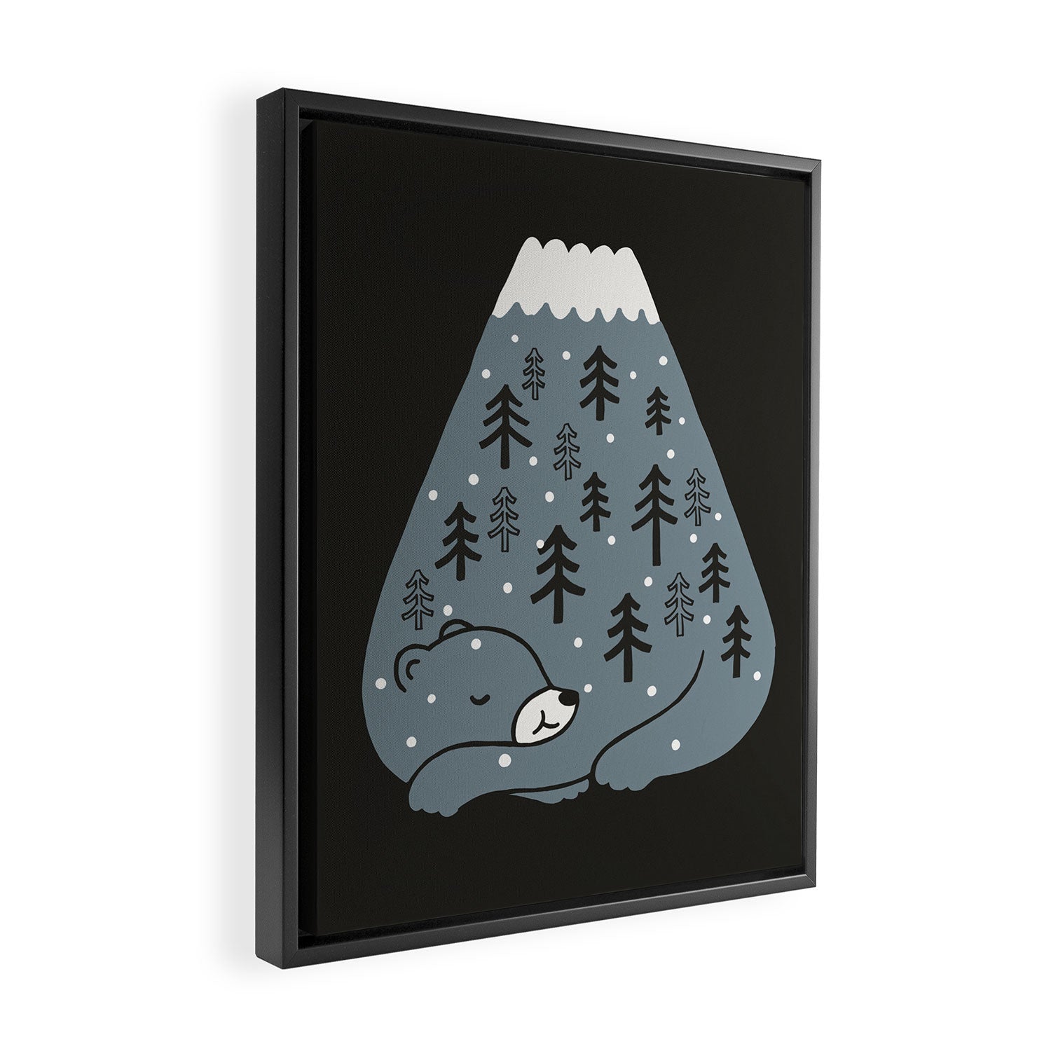 Season to Sleep Framed Canvas Print Gallery Image 2