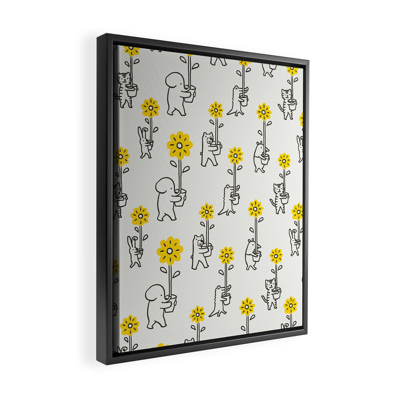 Seed of Hope (Pattern) Framed Canvas Print Gallery Image 2