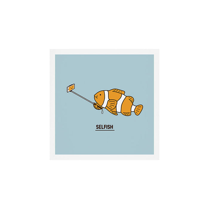 Selfish Art Print Gallery Image 1