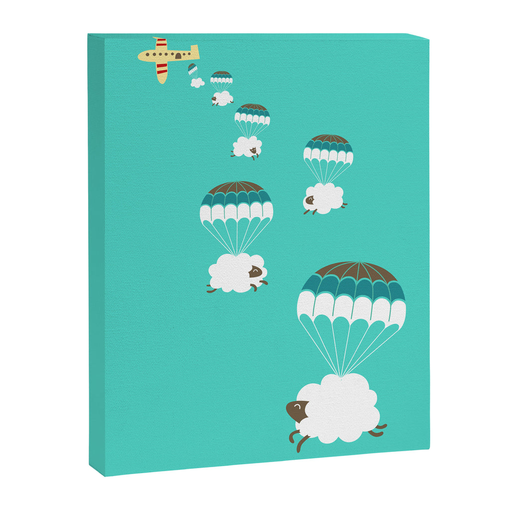 Sheepy clouds Canvas Print Gallery Image 6