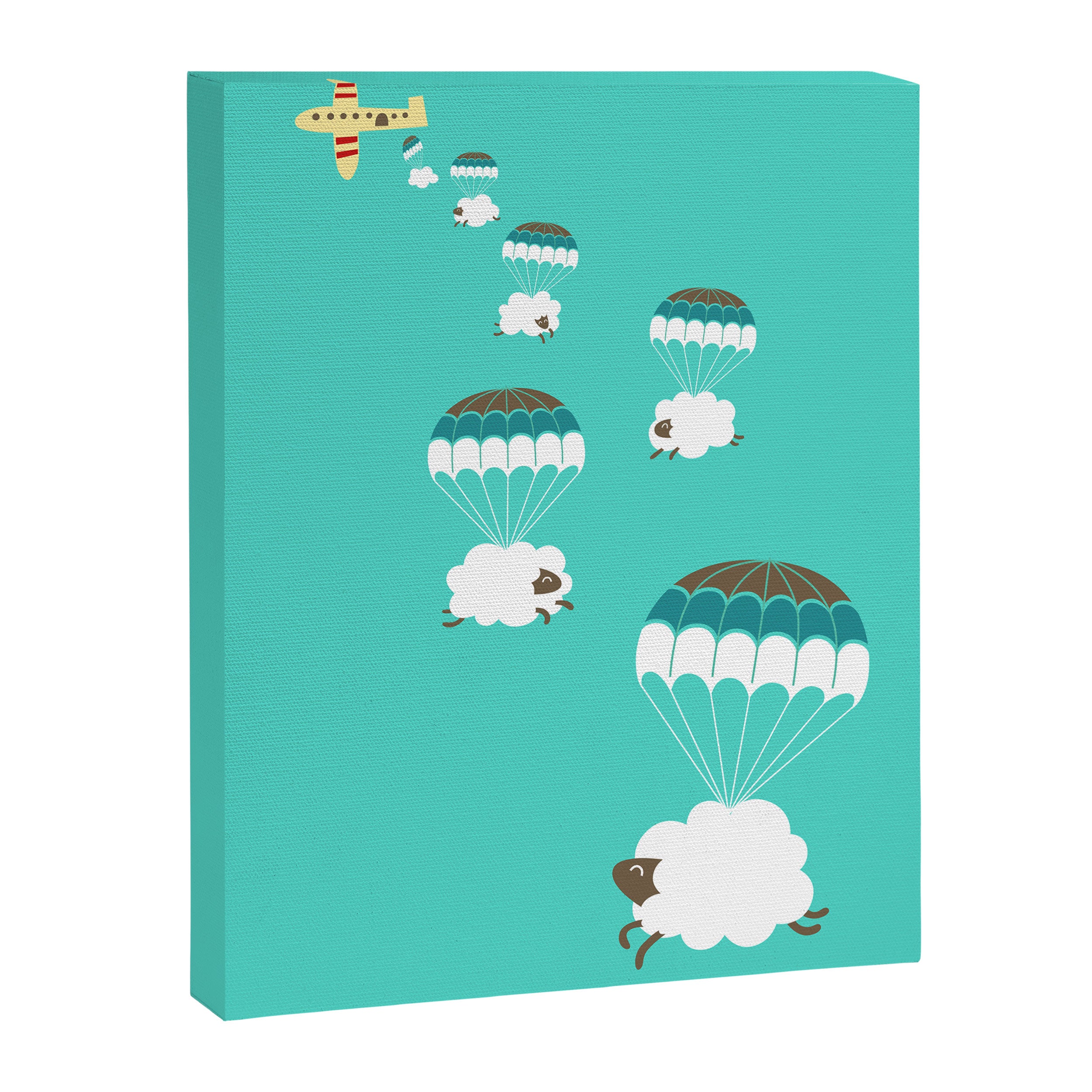 Sheepy clouds Canvas Print Gallery Image 6
