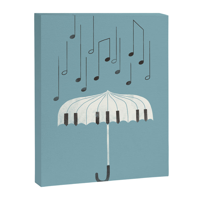 Singing in the rain Canvas Print Gallery Image 1