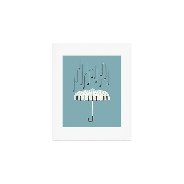 Singing in the rain Art Print Gallery Image 1