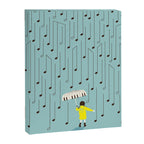 Singing in the Rain v2 Canvas Print Gallery Image 6