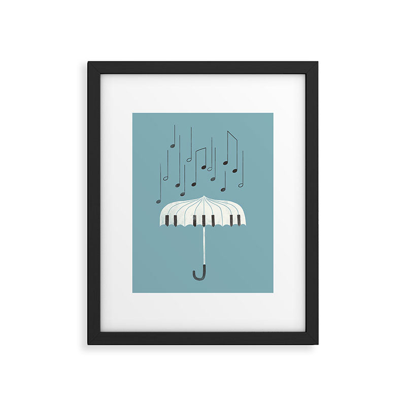 Singing in the rain Framed Art Print Gallery Image 6