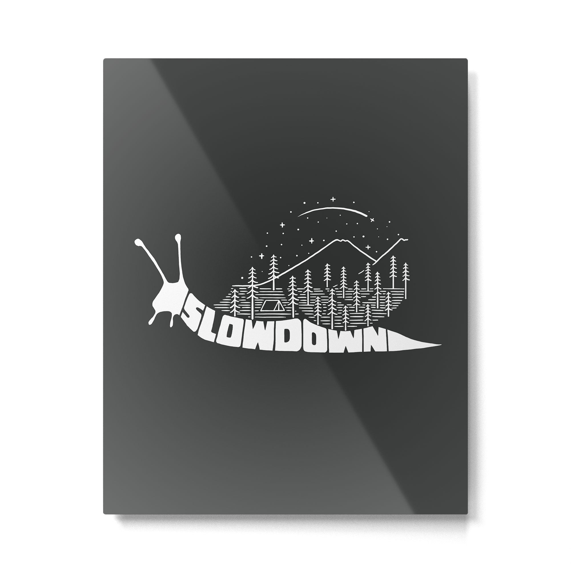 Slow down Metal Print Gallery Image 6
