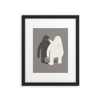 Smile my shadow Framed Art Print Gallery Image 4