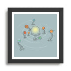 Solar System Framed Art Print Gallery Image 1