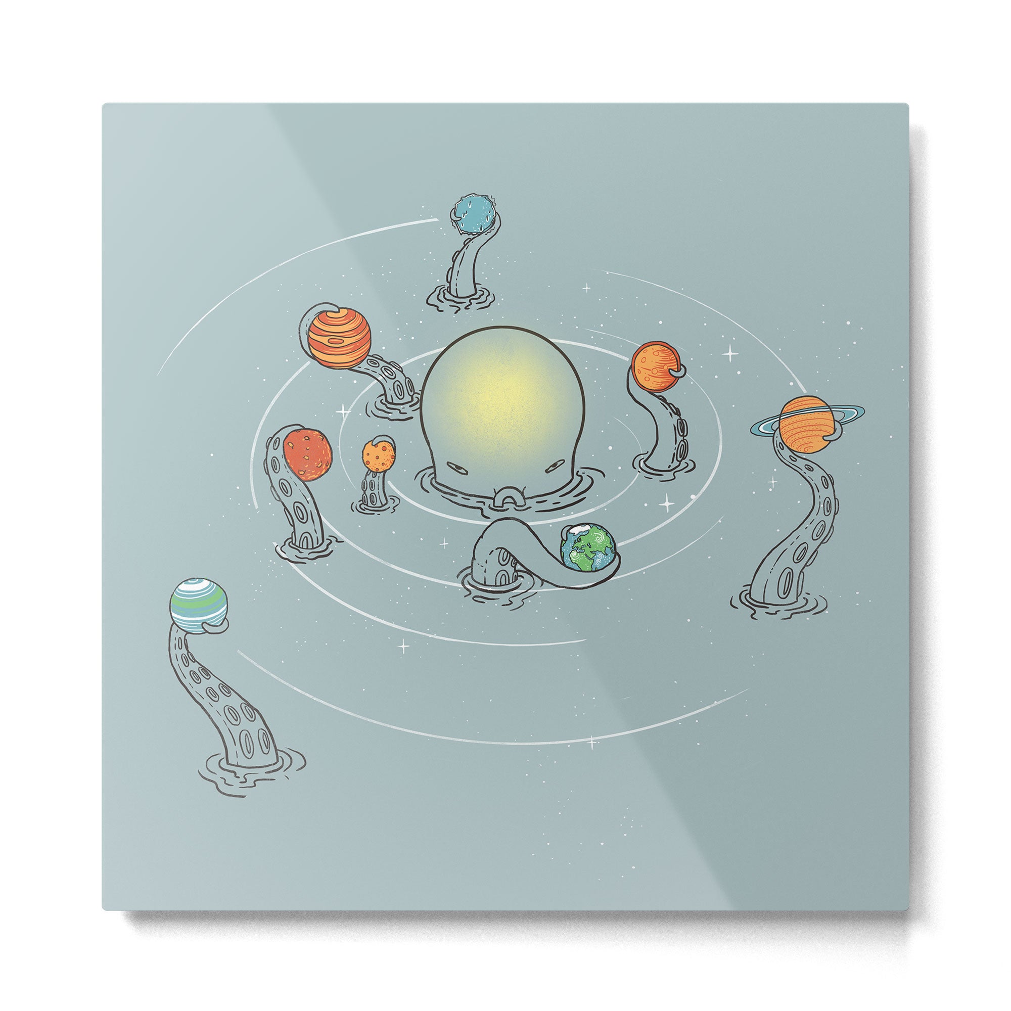 Solar System Metal Print Gallery Image 2