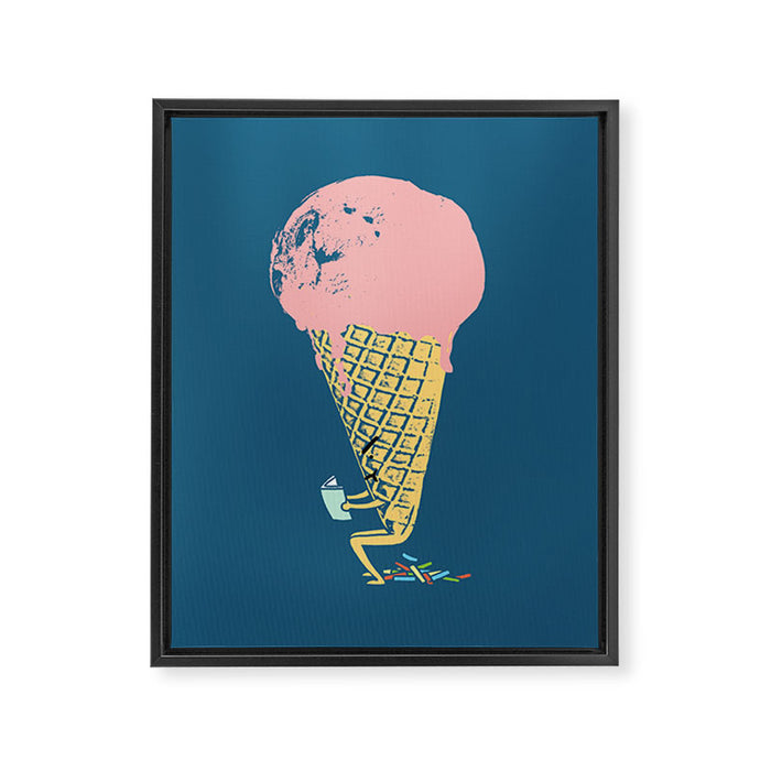 Sprinkles Framed Canvas Print Gallery Image 1