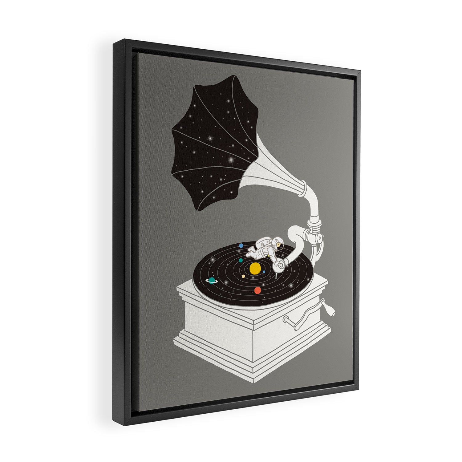 Star Track 2 Framed Canvas Print Gallery Image 2