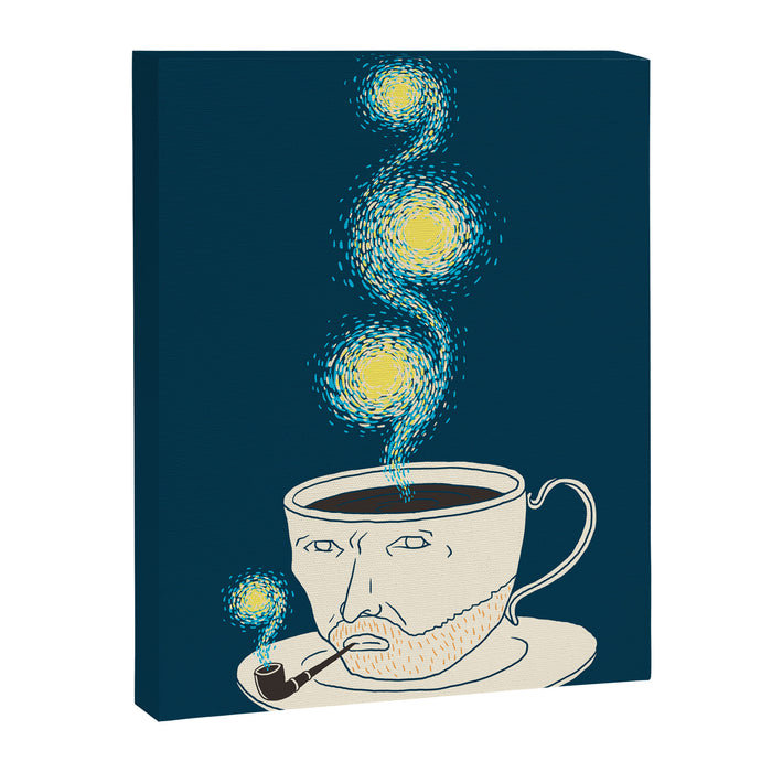 Starry starry coffee Canvas Print Gallery Image 1