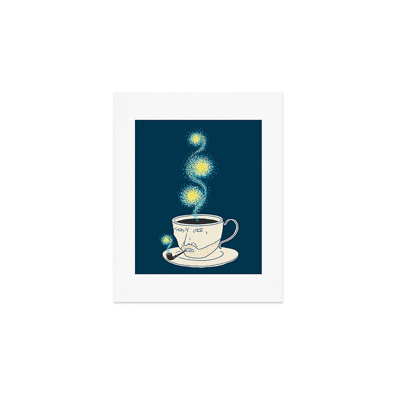 Starry starry coffee Art Print Gallery Image 1