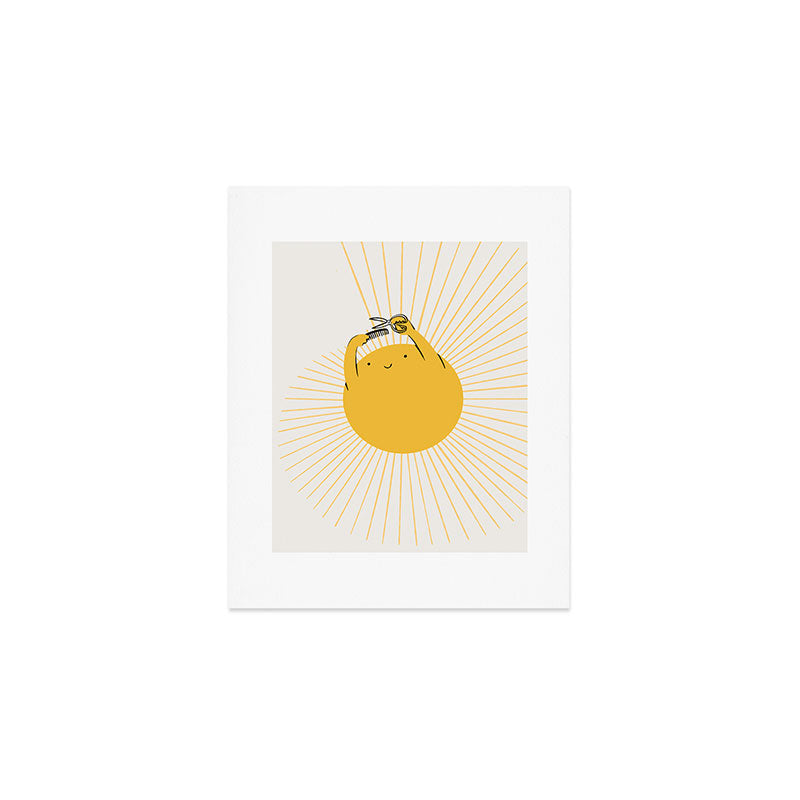 Summer Hair Cut Art Print Gallery Image 1