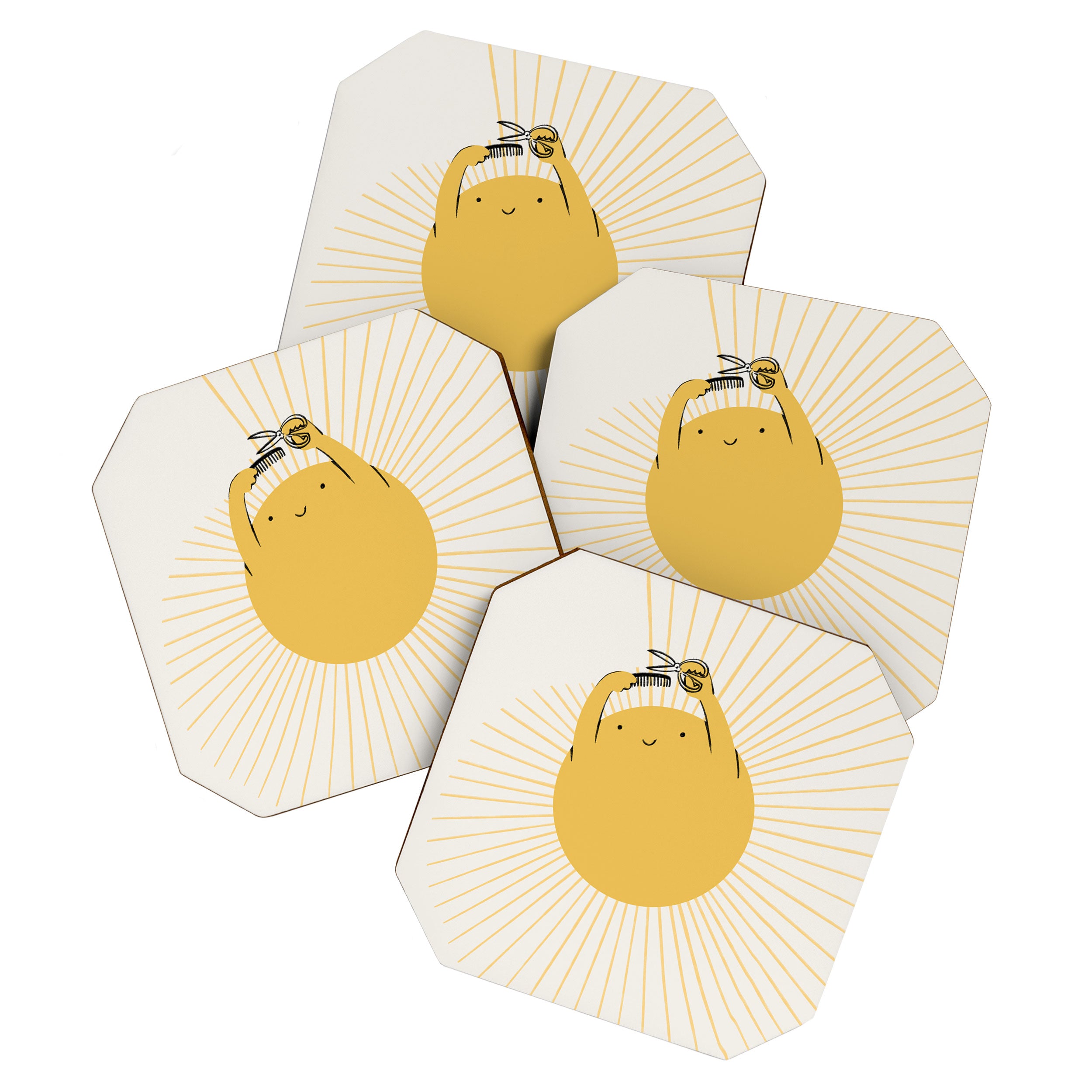 Summer Hair Cut Coaster Gallery Image 1