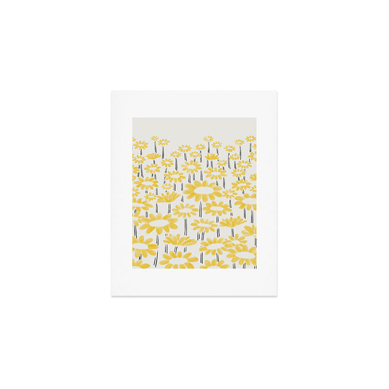 Sunflower Field Art Print Gallery Image 1