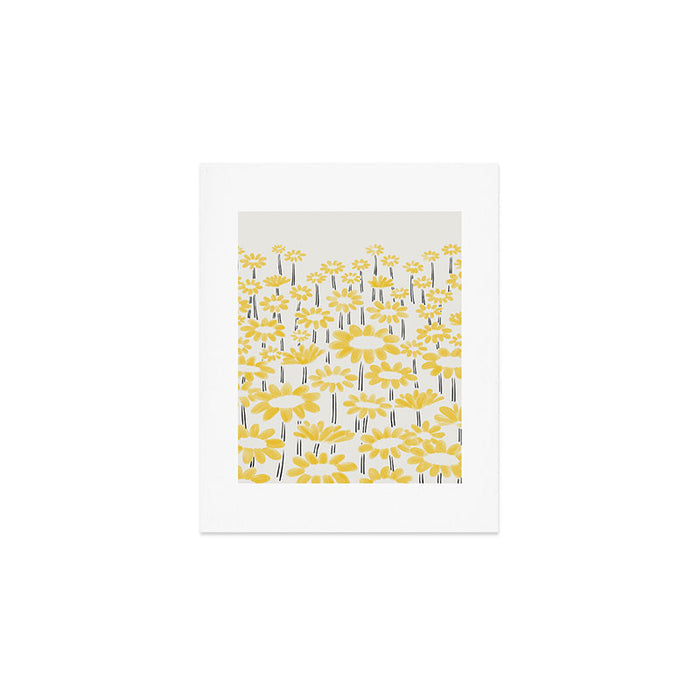 Sunflower Field Art Print Gallery Image 1