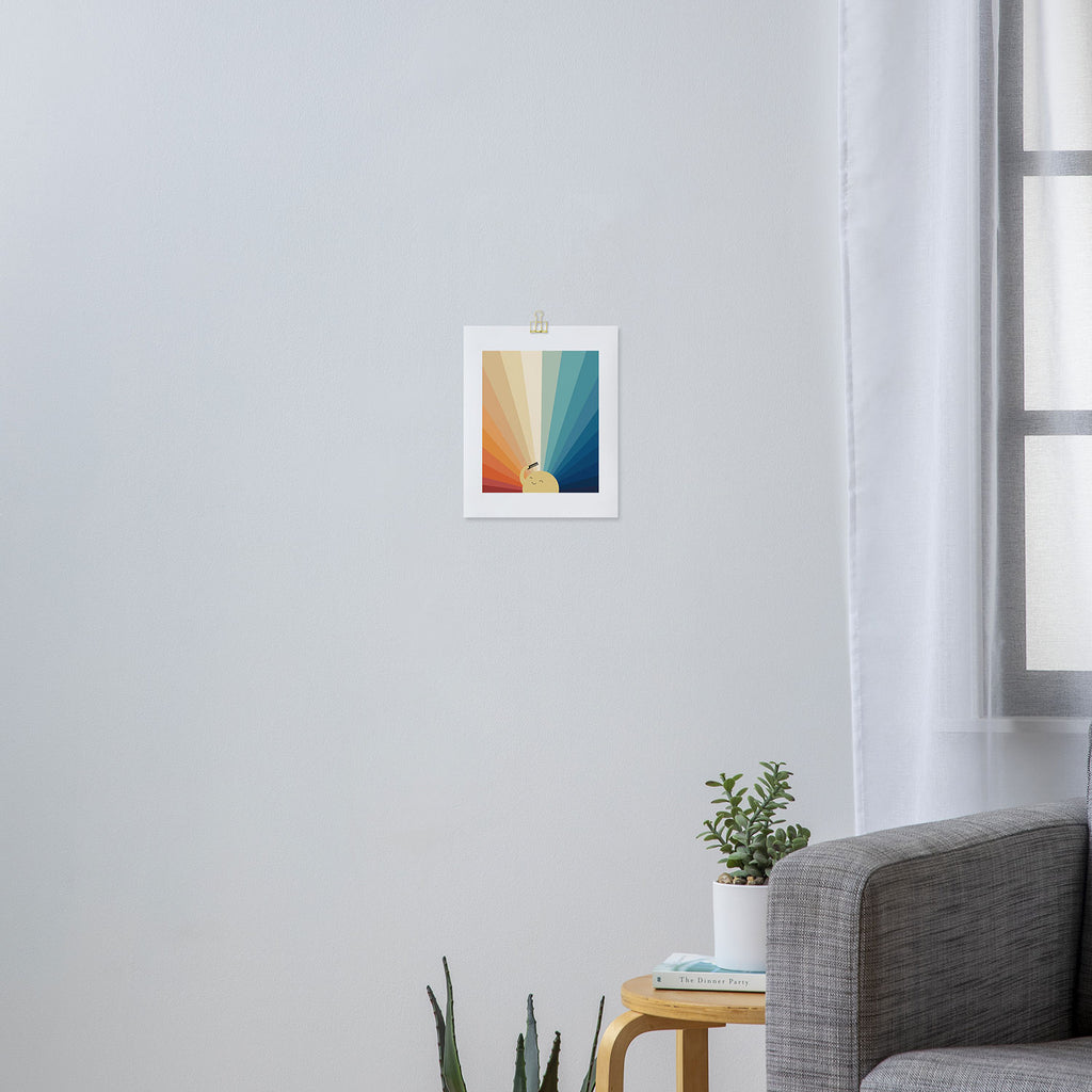 Sunshine will be ready in a minute Art Print Gallery Image 3