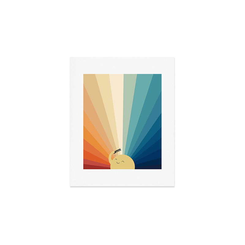 Sunshine will be ready in a minute Art Print Gallery Image 1