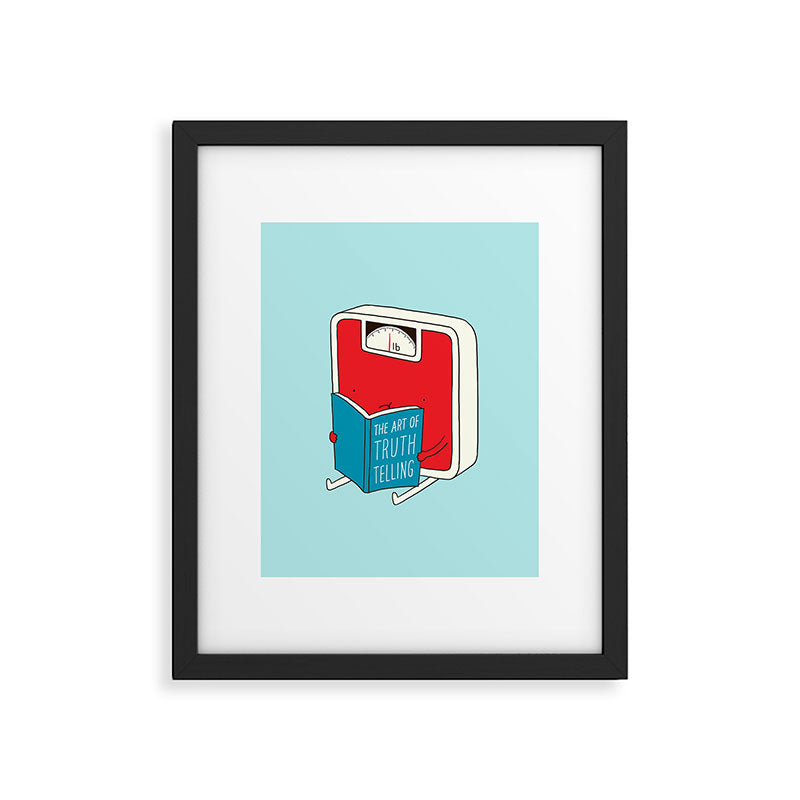The art of Truth Telling Framed Art Print Gallery Image 5