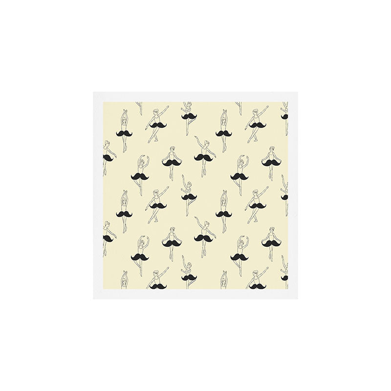 The Ballet of Mustache Art Print Gallery Image 1