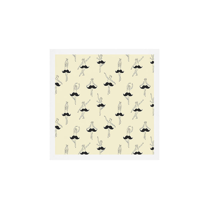 The Ballet of Mustache Art Print Gallery Image 1