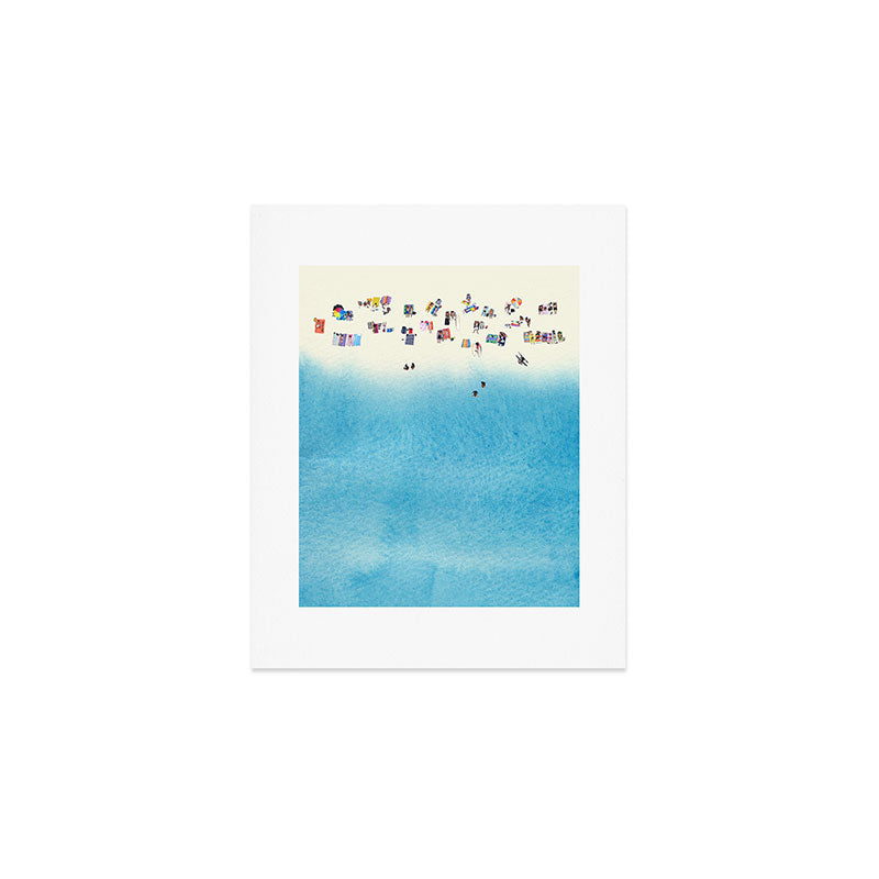 The Beach Art Print Gallery Image 1