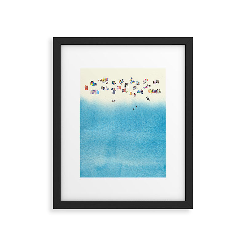 The Beach Framed Art Print Gallery Image 4