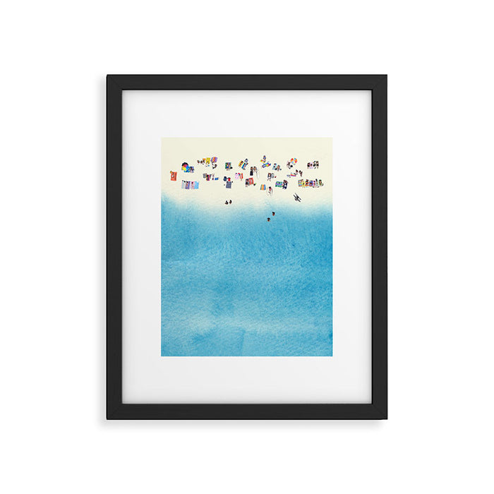 The Beach Framed Art Print Gallery Image 1