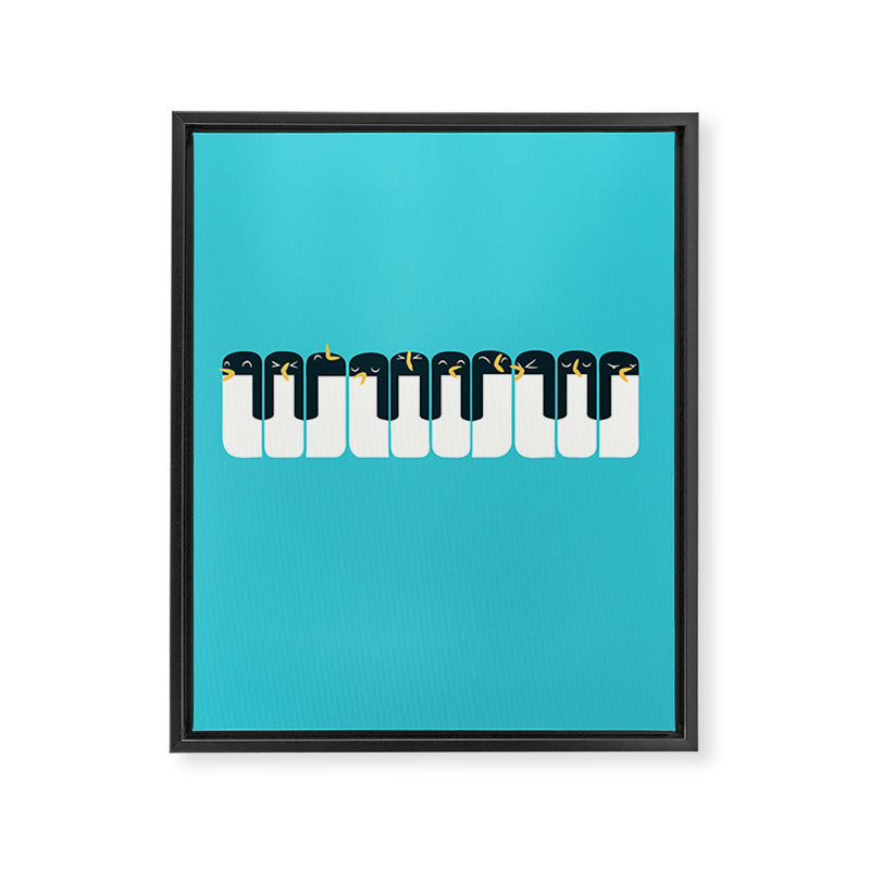 The Choir of Antarctica Framed Canvas Print Gallery Image 6