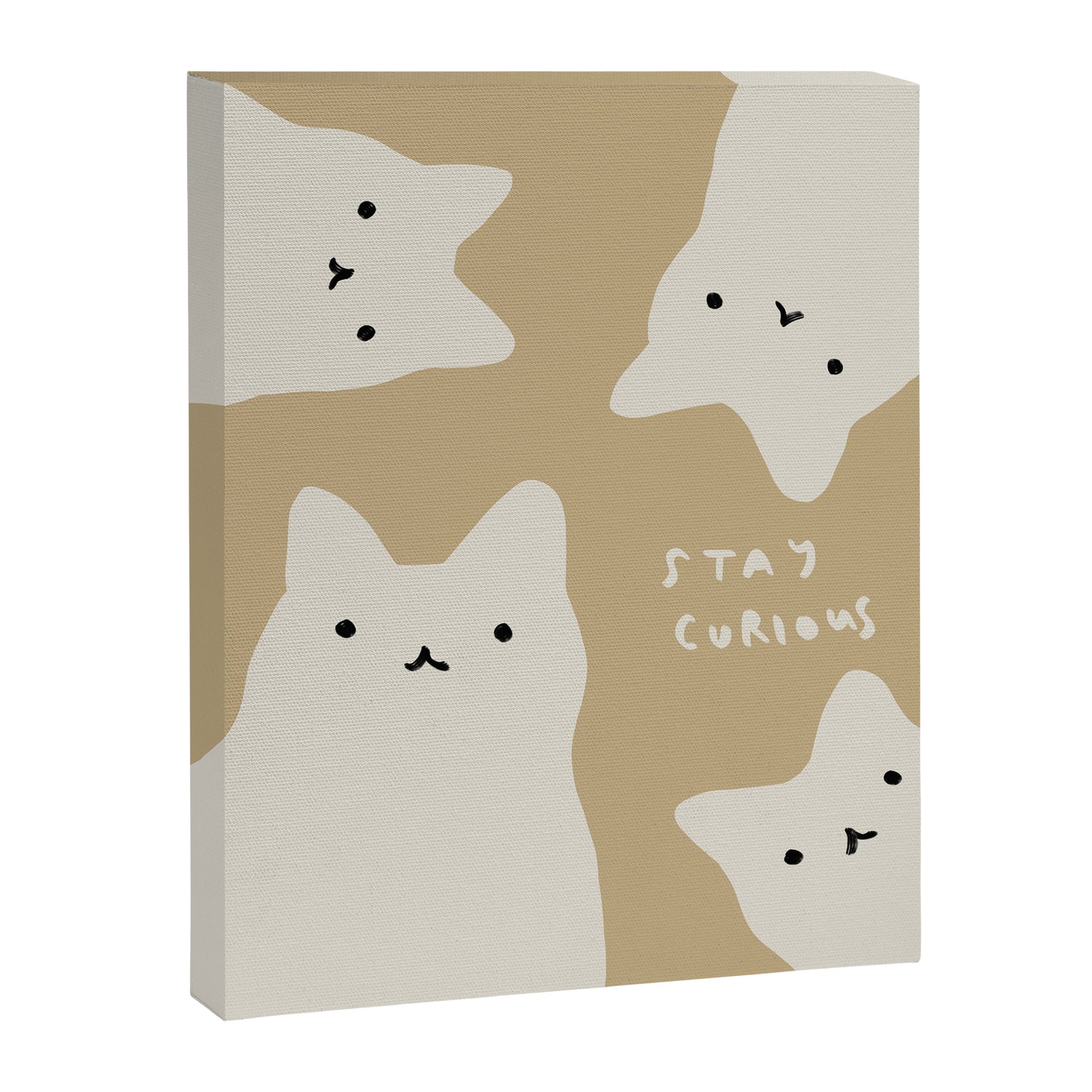 The Curious Cats Canvas Print Gallery Image 3