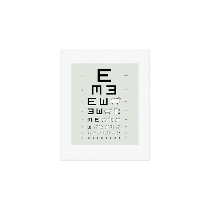 The EWE Chart Art Print Gallery Image 1