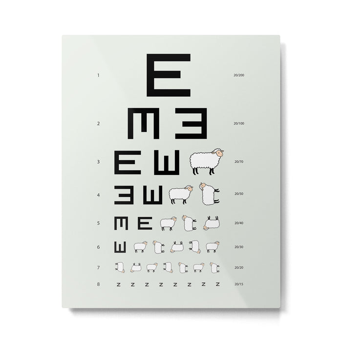 The EWE Chart Metal Print Gallery Image 1