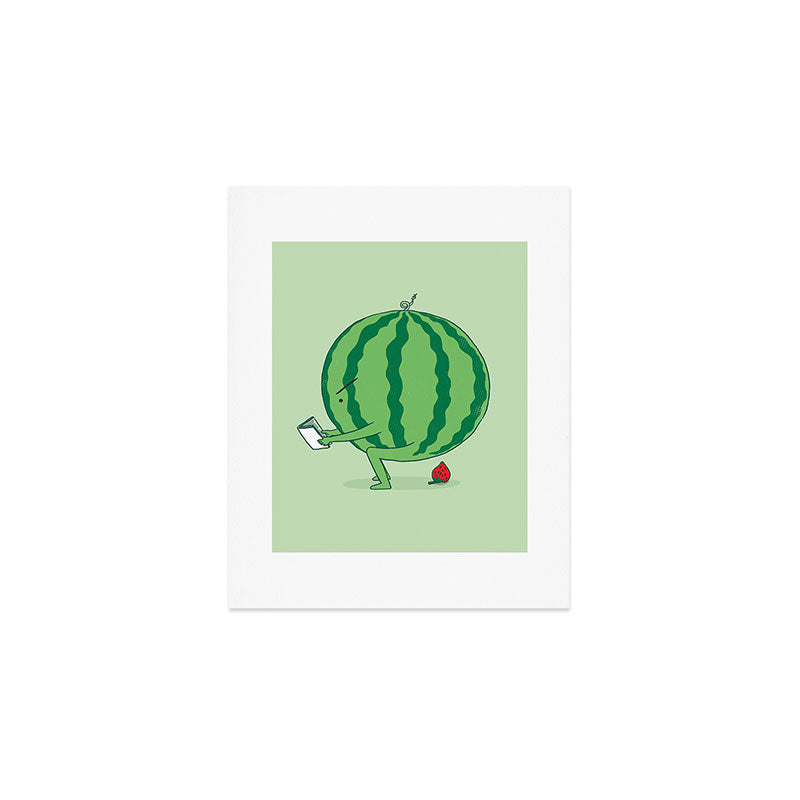 The Making of Strawberry Art Print Gallery Image 1