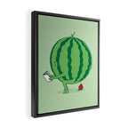 The Making of Strawberry Framed Canvas Print Gallery Image 2