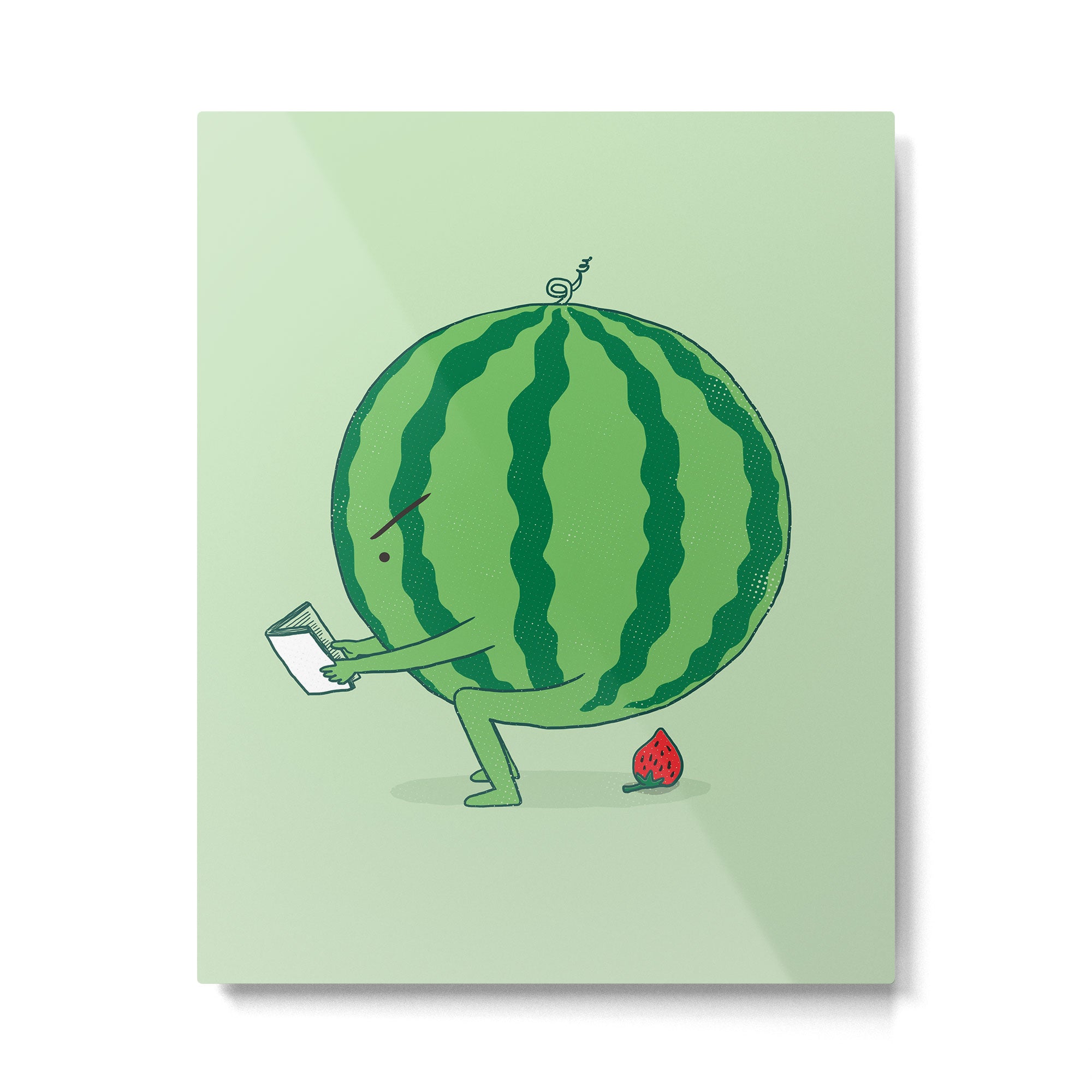 The Making of Strawberry Metal Print Gallery Image 6