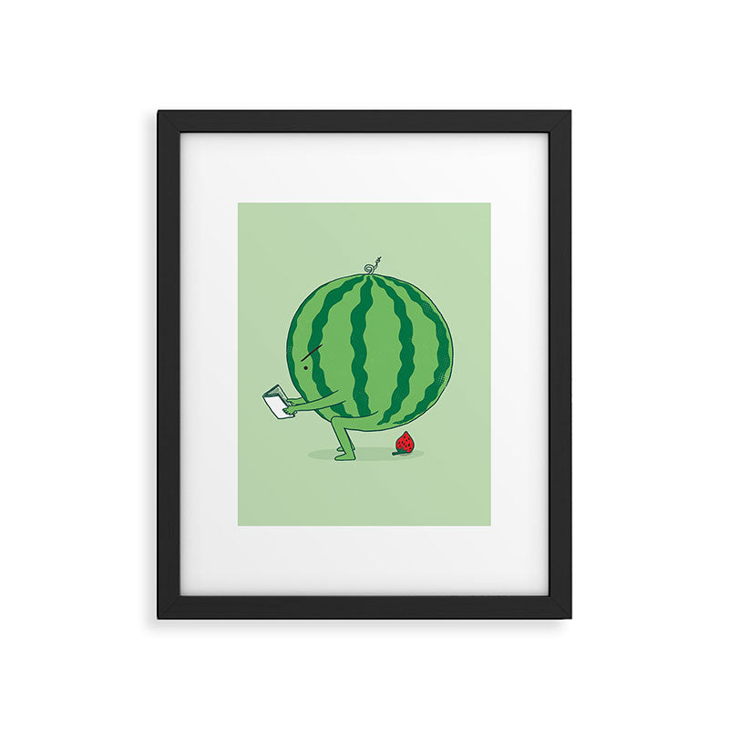 The Making of Strawberry Framed Art Print Gallery Image 6