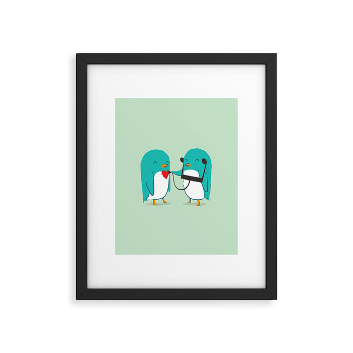 The sound of love Framed Art Print Gallery Image 1
