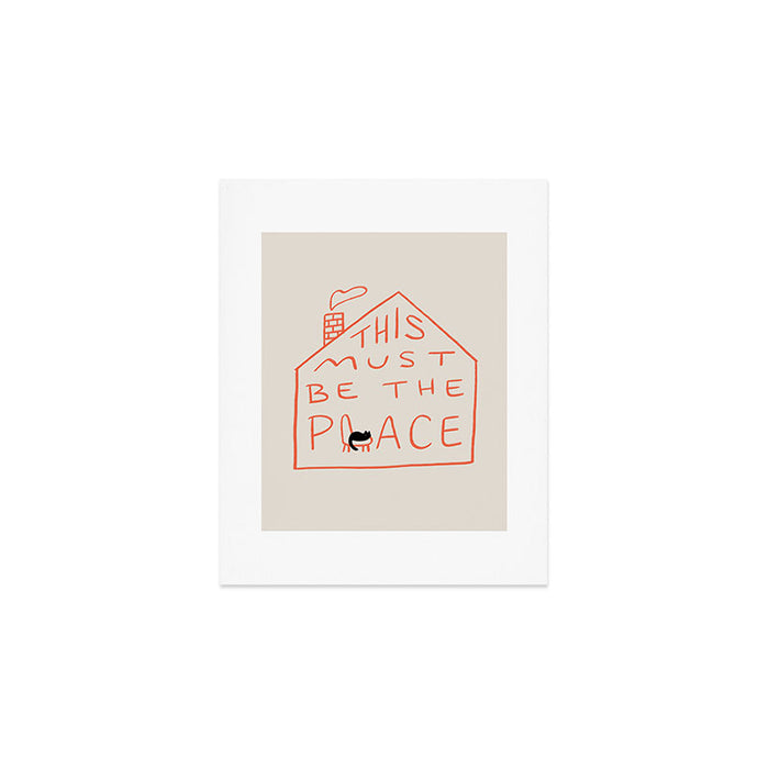 This Must be the Place Art Print Gallery Image 1