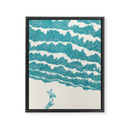 To the sea Framed Canvas Print Gallery Image 8